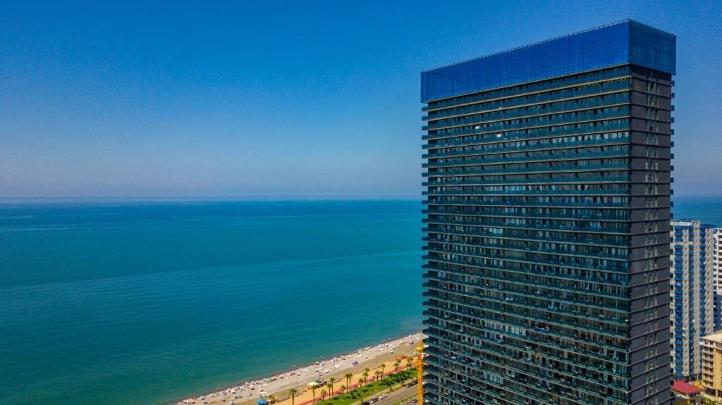Студия С Потрясающим Видом На Море В Orbi Beach Tower Batumi Zewnętrze zdjęcie