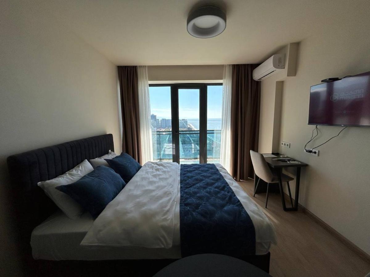 Студия С Потрясающим Видом На Море В Orbi Beach Tower Batumi Zewnętrze zdjęcie