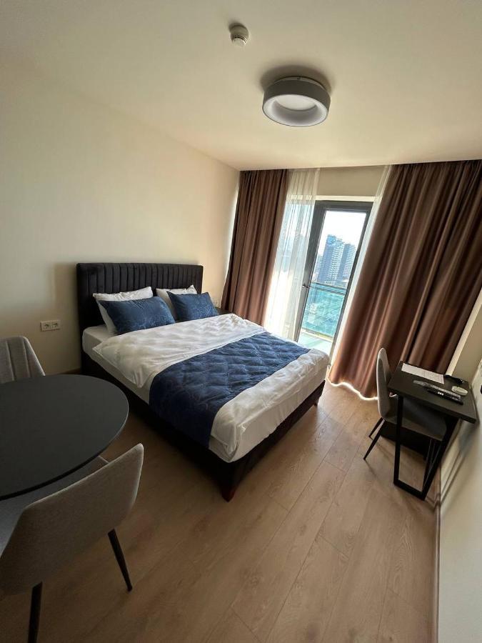 Студия С Потрясающим Видом На Море В Orbi Beach Tower Batumi Zewnętrze zdjęcie
