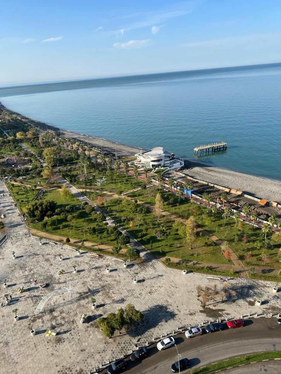 Студия С Потрясающим Видом На Море В Orbi Beach Tower Batumi Zewnętrze zdjęcie