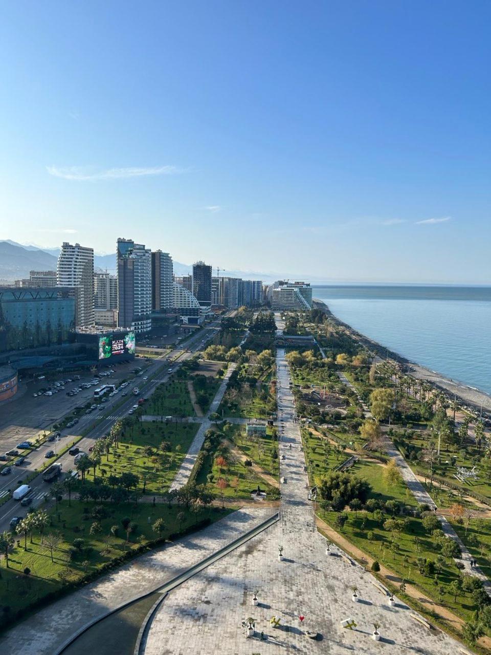 Студия С Потрясающим Видом На Море В Orbi Beach Tower Batumi Zewnętrze zdjęcie