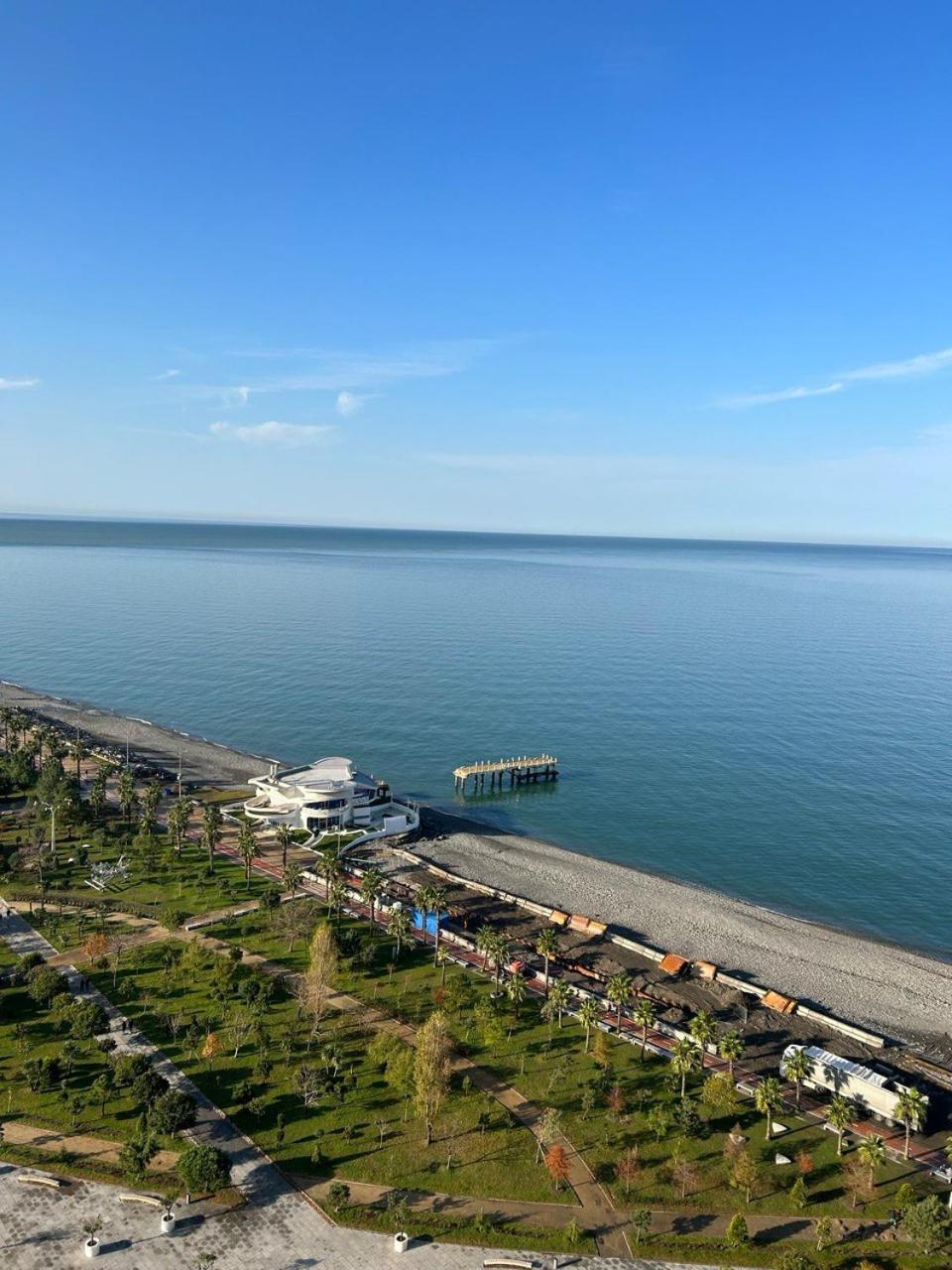 Студия С Потрясающим Видом На Море В Orbi Beach Tower Batumi Zewnętrze zdjęcie